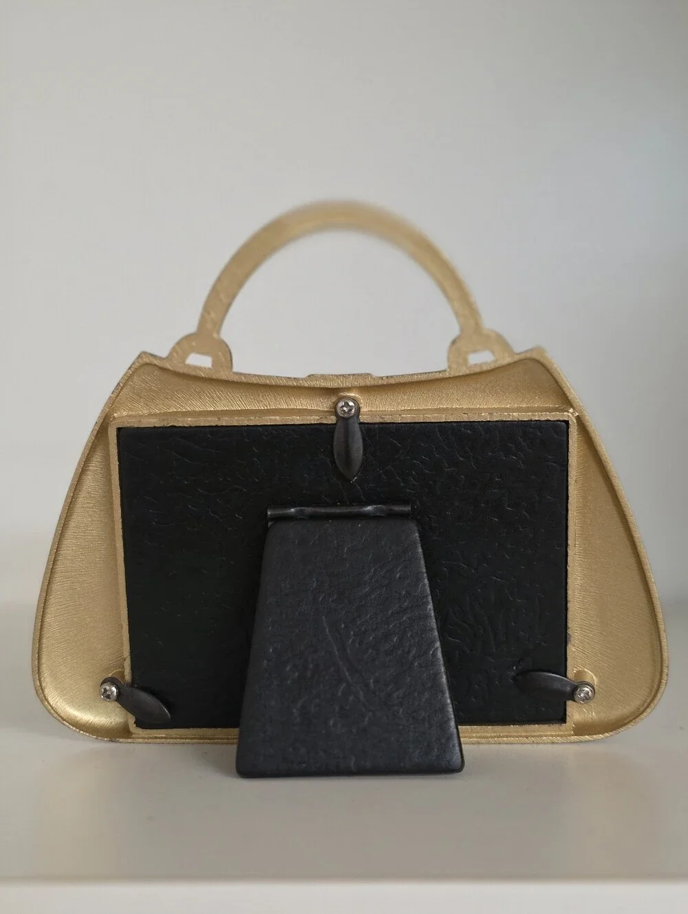 Papyrus Enamel & Swarovski Crystal Purse Frame